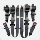 JDM DC2 Integra Type R Black Seatbelt Set 